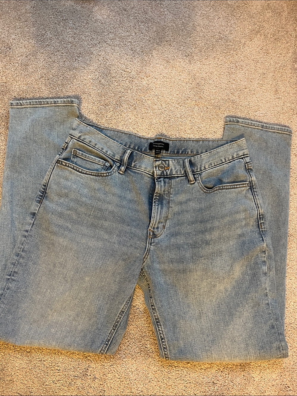 Banana Republic Light Blue Slim Straight Jeans